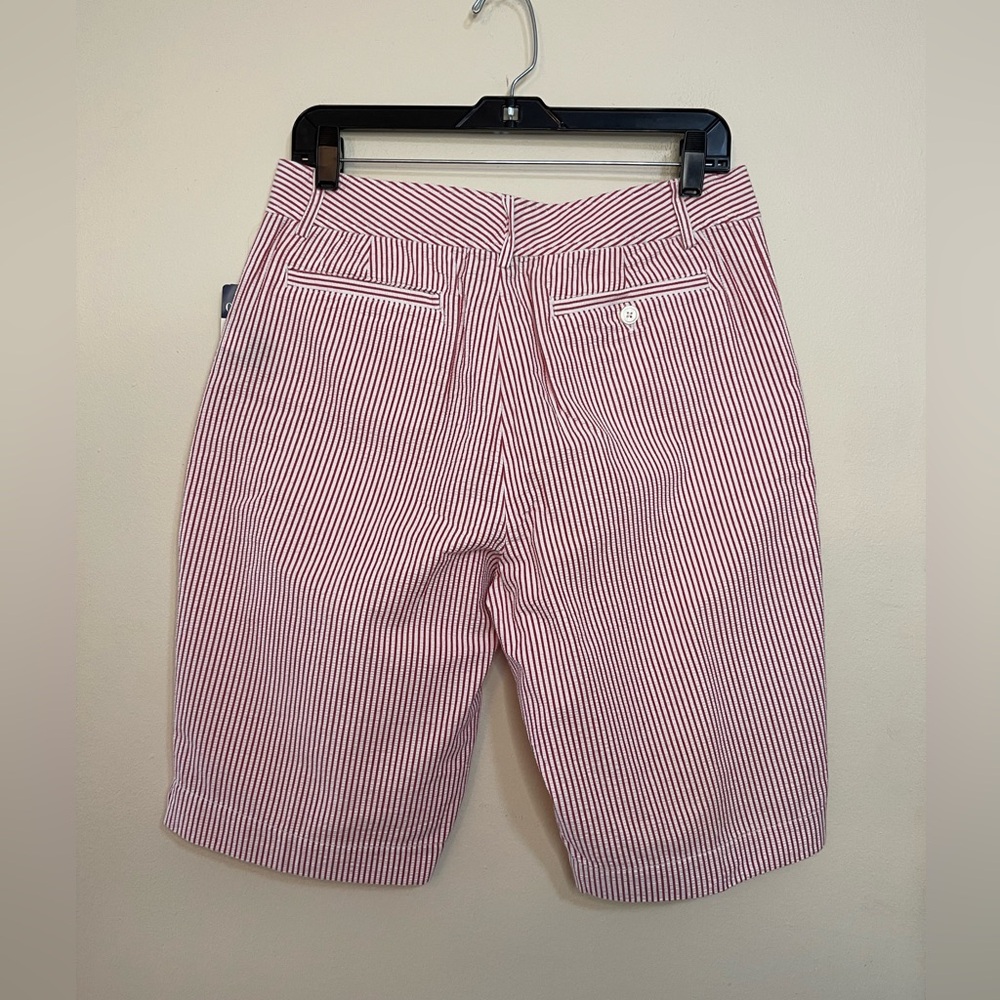 Chaps Women’s Casual Bermuda Striped Size 8. NWT - Picture 11 of 17